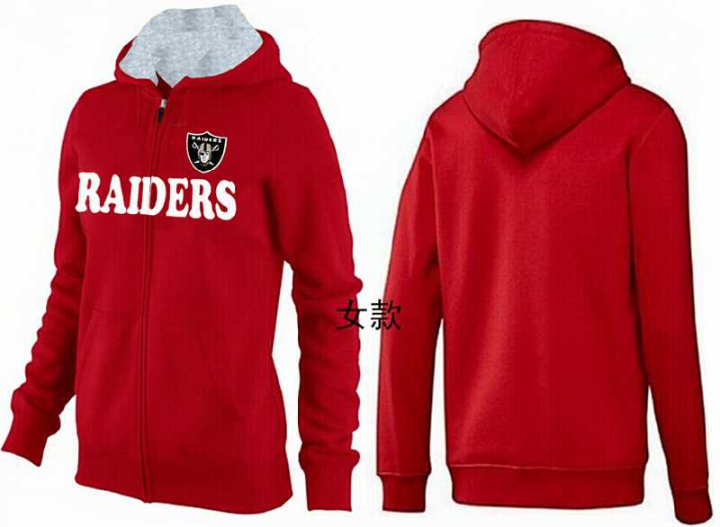 Womens Oakland Raiders Team Logo 2015 Full Zip Hoodie-19,We sell and wholesale Womens Oakland Raiders Team Logo 2015 Full Zip Hoodie-19 on line form chian!