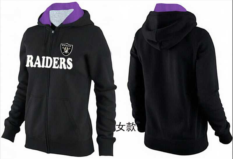 Womens Oakland Raiders Team Logo 2015 Full Zip Hoodie-24,We sell and wholesale Womens Oakland Raiders Team Logo 2015 Full Zip Hoodie-24 on line form chian!