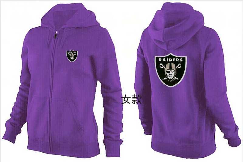 Womens Oakland Raiders Team Logo 2015 Full Zip Hoodie-32,We sell and wholesale Womens Oakland Raiders Team Logo 2015 Full Zip Hoodie-32 on line form chian!