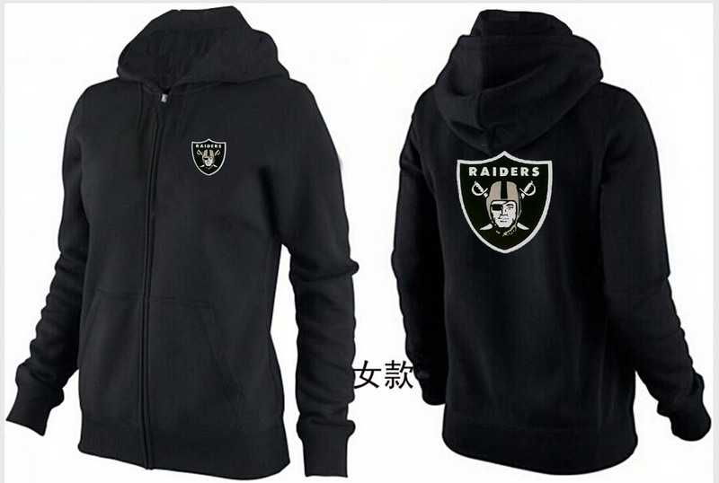Womens Oakland Raiders Team Logo 2015 Full Zip Hoodie-33,We sell and wholesale Womens Oakland Raiders Team Logo 2015 Full Zip Hoodie-33 on line form chian!