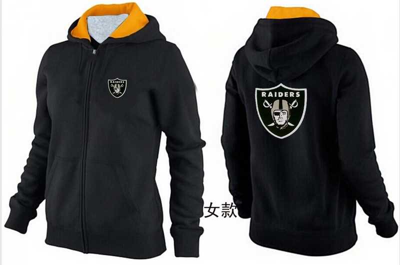 Womens Oakland Raiders Team Logo 2015 Full Zip Hoodie-35,We sell and wholesale Womens Oakland Raiders Team Logo 2015 Full Zip Hoodie-35 on line form chian!