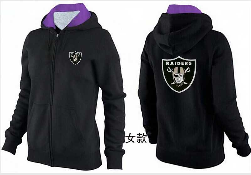 Womens Oakland Raiders Team Logo 2015 Full Zip Hoodie-37,We sell and wholesale Womens Oakland Raiders Team Logo 2015 Full Zip Hoodie-37 on line form chian!