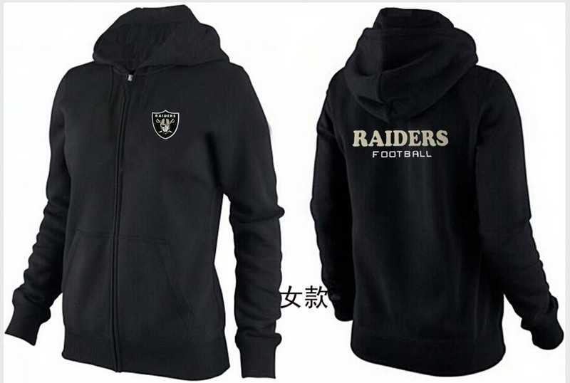 Womens Oakland Raiders Team Logo 2015 Full Zip Hoodie-49,We sell and wholesale Womens Oakland Raiders Team Logo 2015 Full Zip Hoodie-49 on line form chian!