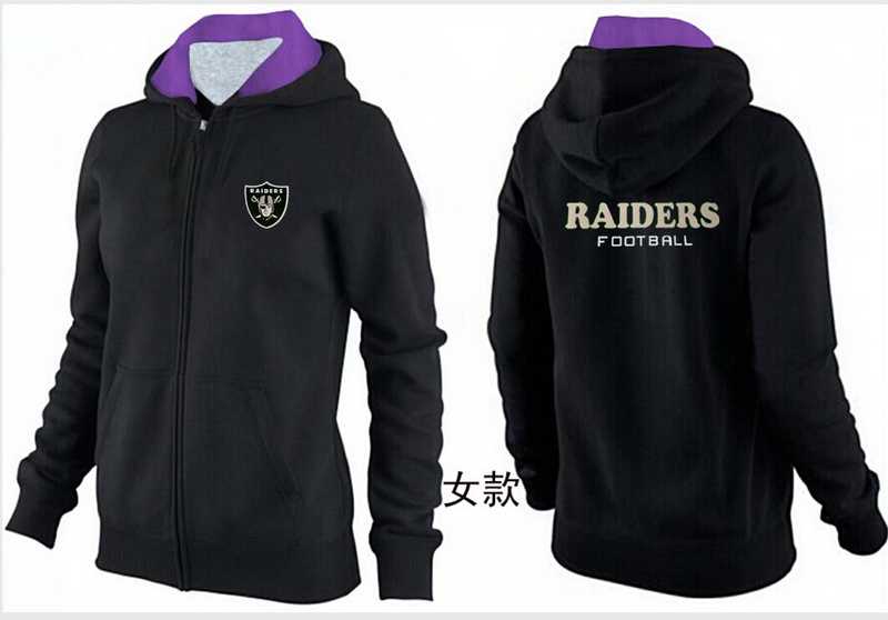 Womens Oakland Raiders Team Logo 2015 Full Zip Hoodie-54,We sell and wholesale Womens Oakland Raiders Team Logo 2015 Full Zip Hoodie-54 on line form chian!