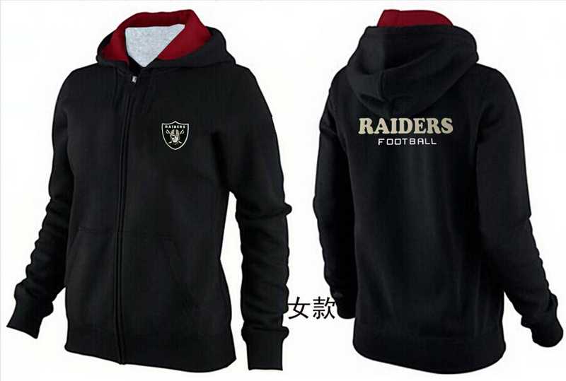 Womens Oakland Raiders Team Logo 2015 Full Zip Hoodie-57,We sell and wholesale Womens Oakland Raiders Team Logo 2015 Full Zip Hoodie-57 on line form chian!