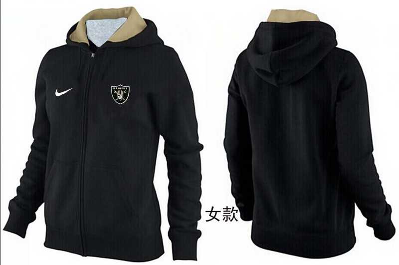 Womens Oakland Raiders Team Logo 2015 Full Zip Hoodie-67,We sell and wholesale Womens Oakland Raiders Team Logo 2015 Full Zip Hoodie-67 on line form chian!