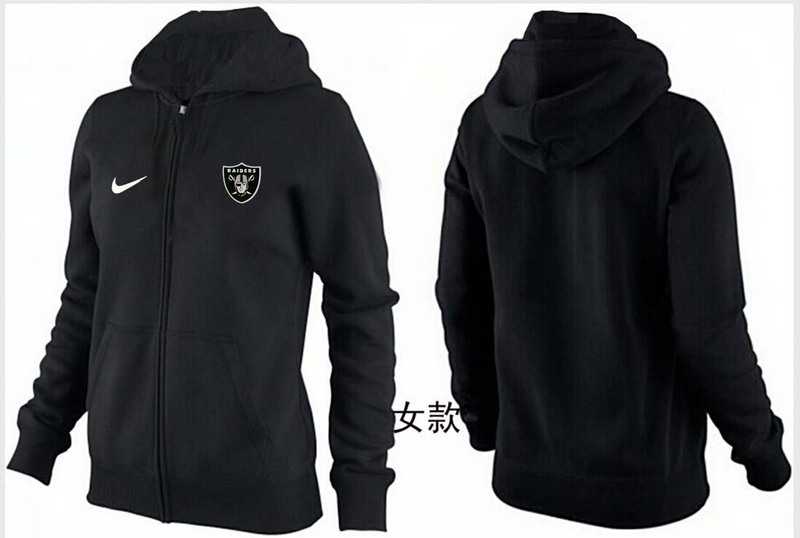 Womens Oakland Raiders Team Logo 2015 Full Zip Hoodie-71,We sell and wholesale Womens Oakland Raiders Team Logo 2015 Full Zip Hoodie-71 on line form chian!