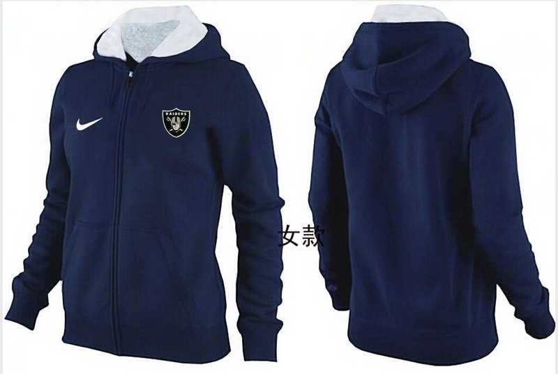 Womens Oakland Raiders Team Logo 2015 Full Zip Hoodie-75,We sell and wholesale Womens Oakland Raiders Team Logo 2015 Full Zip Hoodie-75 on line form chian!