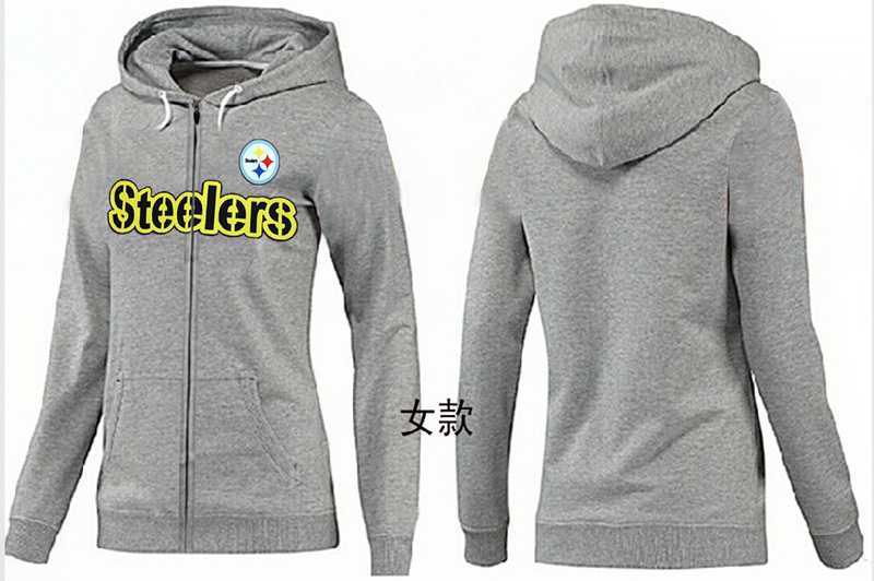 Womens Pittsburgh Steelers Team Logo 2015 Full Zip Hoodie-18,We sell and wholesale Womens Pittsburgh Steelers Team Logo 2015 Full Zip Hoodie-18 on line form chian!