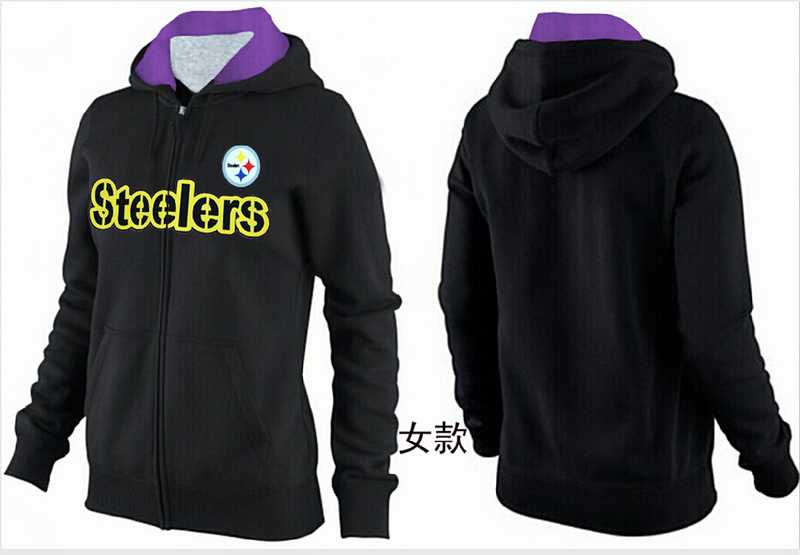 Womens Pittsburgh Steelers Team Logo 2015 Full Zip Hoodie-25,We sell and wholesale Womens Pittsburgh Steelers Team Logo 2015 Full Zip Hoodie-25 on line form chian!