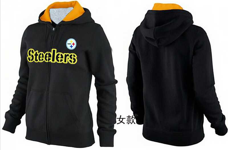 Womens Pittsburgh Steelers Team Logo 2015 Full Zip Hoodie-27,We sell and wholesale Womens Pittsburgh Steelers Team Logo 2015 Full Zip Hoodie-27 on line form chian!