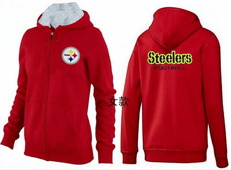 Womens Pittsburgh Steelers Team Logo 2015 Full Zip Hoodie-33,We sell and wholesale Womens Pittsburgh Steelers Team Logo 2015 Full Zip Hoodie-33 on line form chian!