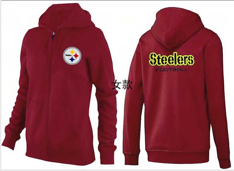 Womens Pittsburgh Steelers Team Logo 2015 Full Zip Hoodie-37,We sell and wholesale Womens Pittsburgh Steelers Team Logo 2015 Full Zip Hoodie-37 on line form chian!