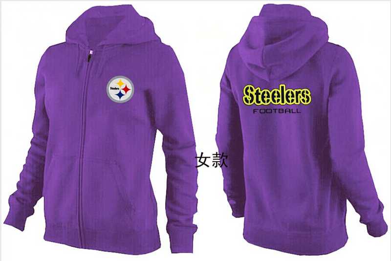 Womens Pittsburgh Steelers Team Logo 2015 Full Zip Hoodie-39,We sell and wholesale Womens Pittsburgh Steelers Team Logo 2015 Full Zip Hoodie-39 on line form chian!