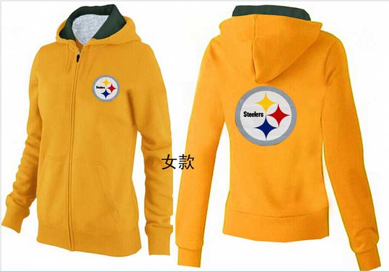 Womens Pittsburgh Steelers Team Logo 2015 Full Zip Hoodie-47,We sell and wholesale Womens Pittsburgh Steelers Team Logo 2015 Full Zip Hoodie-47 on line form chian!