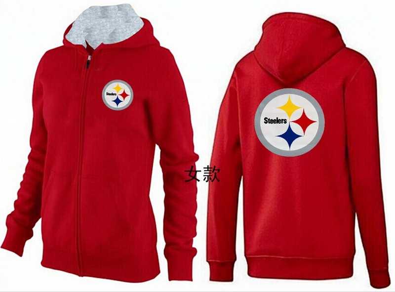 Womens Pittsburgh Steelers Team Logo 2015 Full Zip Hoodie-50,We sell and wholesale Womens Pittsburgh Steelers Team Logo 2015 Full Zip Hoodie-50 on line form chian!