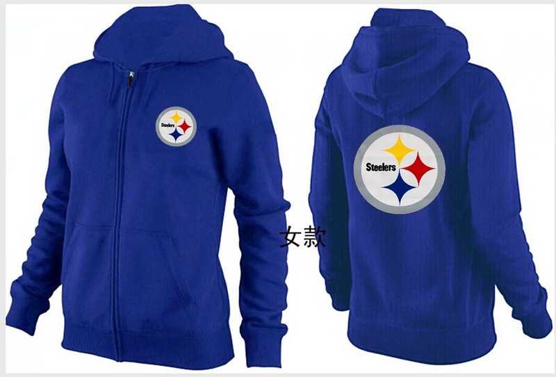 Womens Pittsburgh Steelers Team Logo 2015 Full Zip Hoodie-51,We sell and wholesale Womens Pittsburgh Steelers Team Logo 2015 Full Zip Hoodie-51 on line form chian!