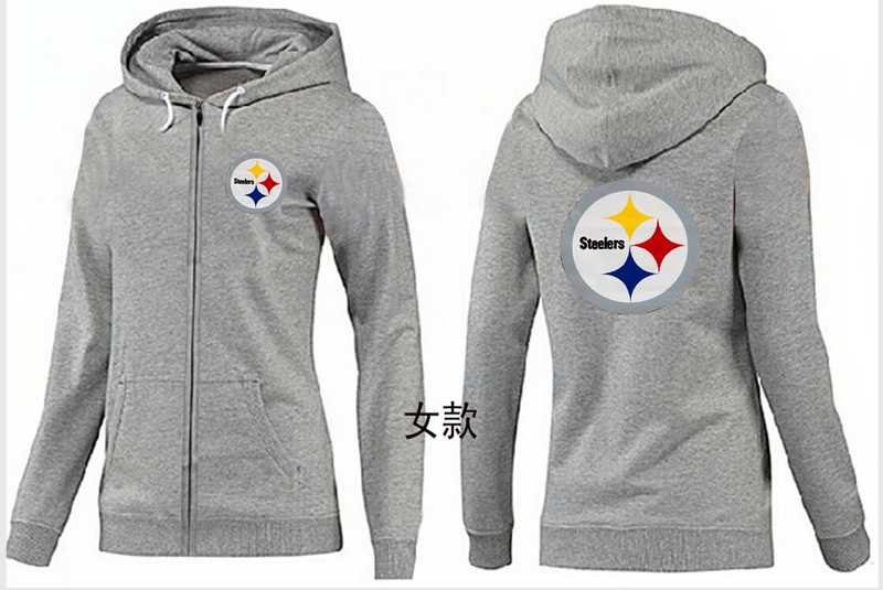 Womens Pittsburgh Steelers Team Logo 2015 Full Zip Hoodie-53,We sell and wholesale Womens Pittsburgh Steelers Team Logo 2015 Full Zip Hoodie-53 on line form chian!
