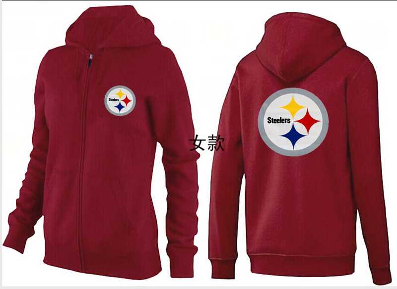 Womens Pittsburgh Steelers Team Logo 2015 Full Zip Hoodie-54,We sell and wholesale Womens Pittsburgh Steelers Team Logo 2015 Full Zip Hoodie-54 on line form chian!