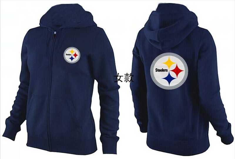 Womens Pittsburgh Steelers Team Logo 2015 Full Zip Hoodie-58,We sell and wholesale Womens Pittsburgh Steelers Team Logo 2015 Full Zip Hoodie-58 on line form chian!