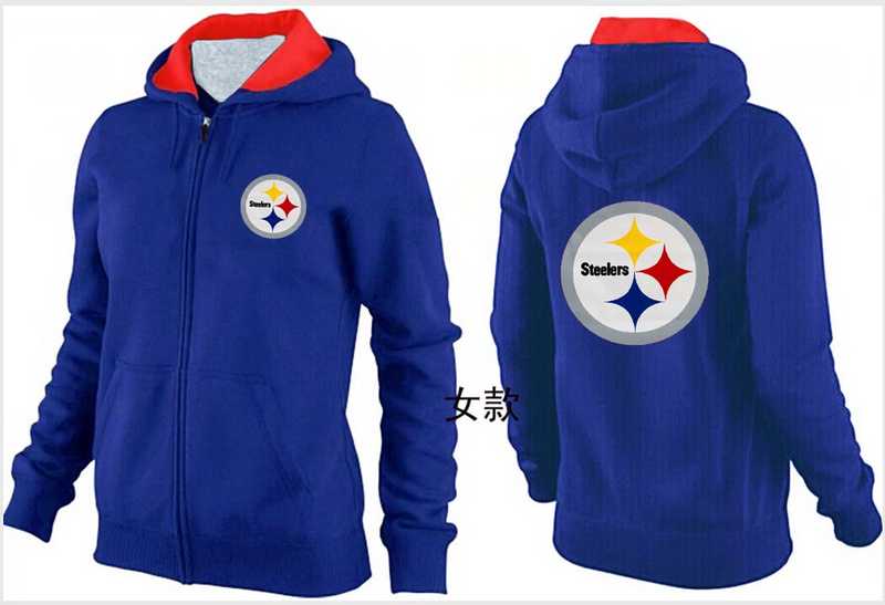 Womens Pittsburgh Steelers Team Logo 2015 Full Zip Hoodie-60,We sell and wholesale Womens Pittsburgh Steelers Team Logo 2015 Full Zip Hoodie-60 on line form chian!