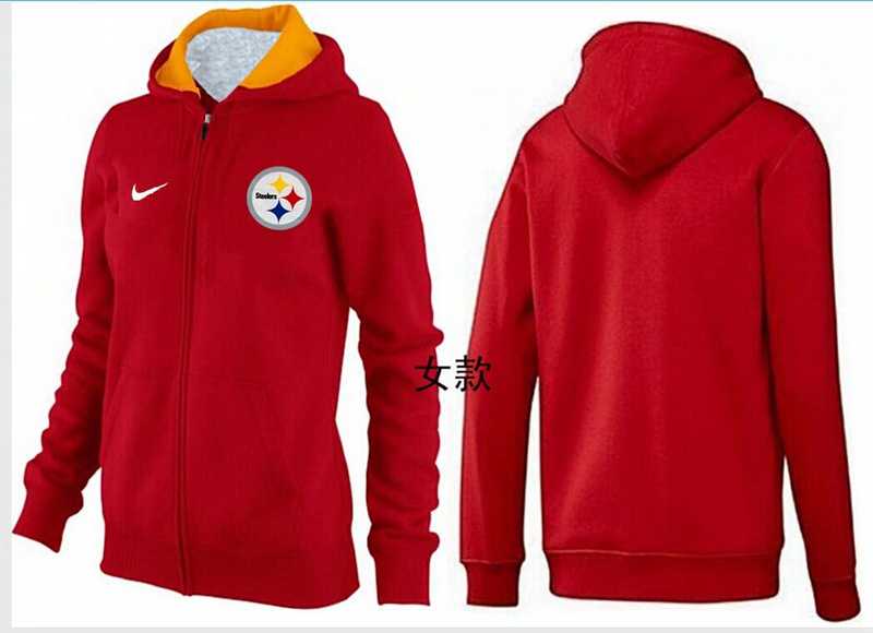 Womens Pittsburgh Steelers Team Logo 2015 Full Zip Hoodie-66,We sell and wholesale Womens Pittsburgh Steelers Team Logo 2015 Full Zip Hoodie-66 on line form chian!