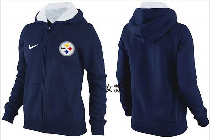 Womens Pittsburgh Steelers Team Logo 2015 Full Zip Hoodie-78,We sell and wholesale Womens Pittsburgh Steelers Team Logo 2015 Full Zip Hoodie-78 on line form chian!
