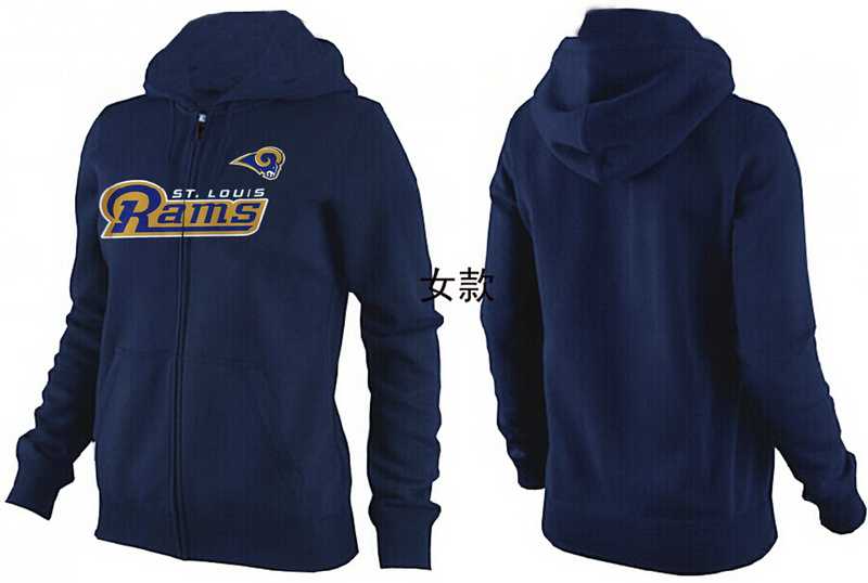 Womens St. Louis Rams Team Logo 2015 Full Zip Hoodie-11,We sell and wholesale Womens St. Louis Rams Team Logo 2015 Full Zip Hoodie-11 on line form chian!