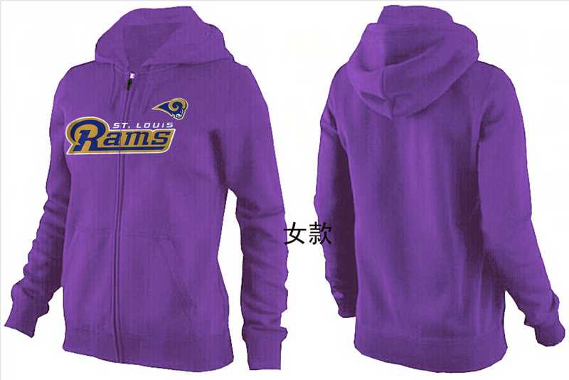 Womens St. Louis Rams Team Logo 2015 Full Zip Hoodie-13,We sell and wholesale Womens St. Louis Rams Team Logo 2015 Full Zip Hoodie-13 on line form chian!