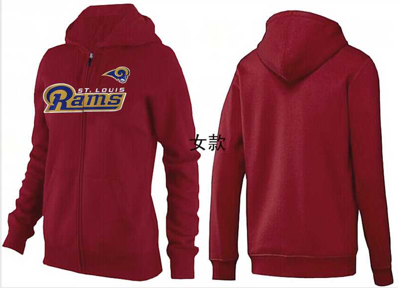Womens St. Louis Rams Team Logo 2015 Full Zip Hoodie-14,We sell and wholesale Womens St. Louis Rams Team Logo 2015 Full Zip Hoodie-14 on line form chian!