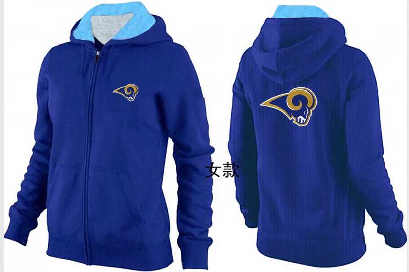 Womens St. Louis Rams Team Logo 2015 Full Zip Hoodie-30,We sell and wholesale Womens St. Louis Rams Team Logo 2015 Full Zip Hoodie-30 on line form chian!