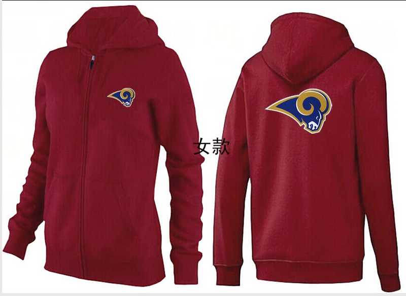 Womens St. Louis Rams Team Logo 2015 Full Zip Hoodie-31,We sell and wholesale Womens St. Louis Rams Team Logo 2015 Full Zip Hoodie-31 on line form chian!