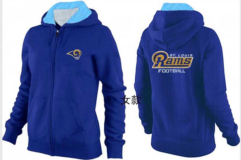 Womens St. Louis Rams Team Logo 2015 Full Zip Hoodie-47,We sell and wholesale Womens St. Louis Rams Team Logo 2015 Full Zip Hoodie-47 on line form chian!