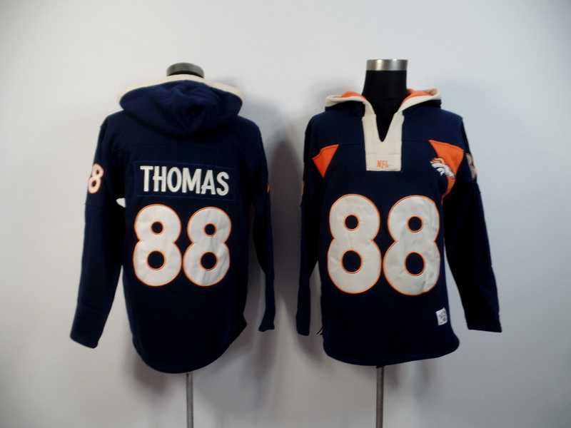 Denver Broncos #88 Demaryius Thomas Dark Blue 2015 New Stitched Hoodie,We sell and wholesale Denver Broncos #88 Demaryius Thomas Dark Blue 2015 New Stitched Hoodie on line form chian!