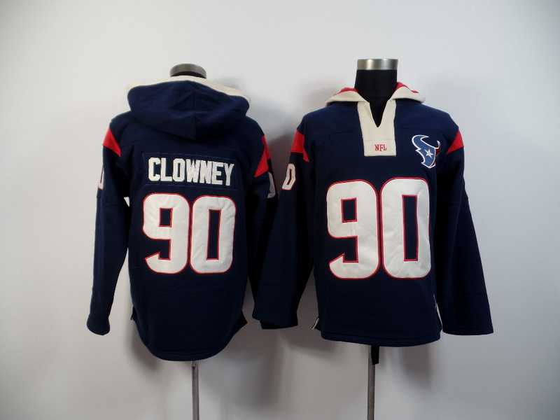 Houston Texans #90 Jadeveon Clowney Dark Blue 2015 New Stitched Hoodie,We sell and wholesale Houston Texans #90 Jadeveon Clowney Dark Blue 2015 New Stitched Hoodie on line form chian!