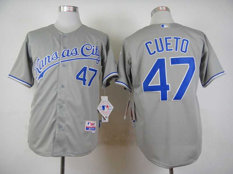 Kansas City Royals #47 Cueto Gray Cool Base Jerseys,We sell and wholesale Kansas City Royals #47 Cueto Gray Cool Base Jerseys on line form chian!