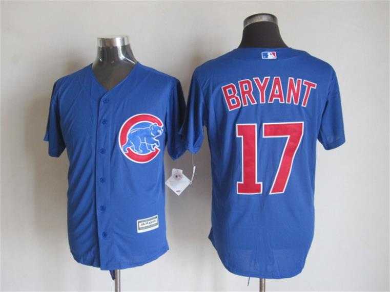 Majestic Chicago Cubs #17 Bryant Blue MLB Stitched Jerseys,We sell and wholesale Majestic Chicago Cubs #17 Bryant Blue MLB Stitched Jerseys on line form chian!