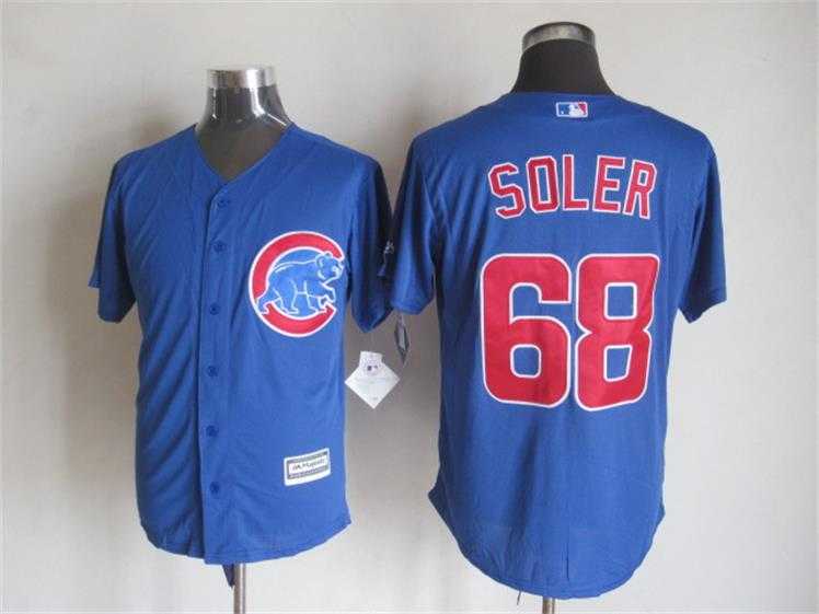 Majestic Chicago Cubs #68 Jorge Soler Blue MLB Stitched Jerseys,We sell and wholesale Majestic Chicago Cubs #68 Jorge Soler Blue MLB Stitched Jerseys on line form chian!