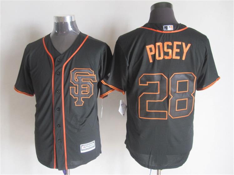 Majestic San Francisco Giants #28 Buster Posey Black SF MLB Stitched Jerseys,We sell and wholesale Majestic San Francisco Giants #28 Buster Posey Black SF MLB Stitched Jerseys on line form chian!