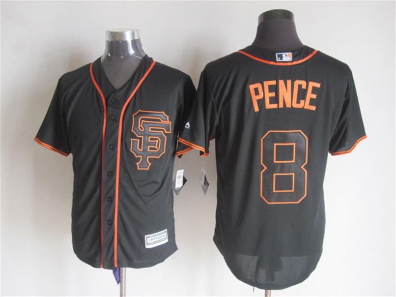 Majestic San Francisco Giants #8 Hunter Pence Black SF MLB Stitched Jerseys,We sell and wholesale Majestic San Francisco Giants #8 Hunter Pence Black SF MLB Stitched Jerseys on line form chian!