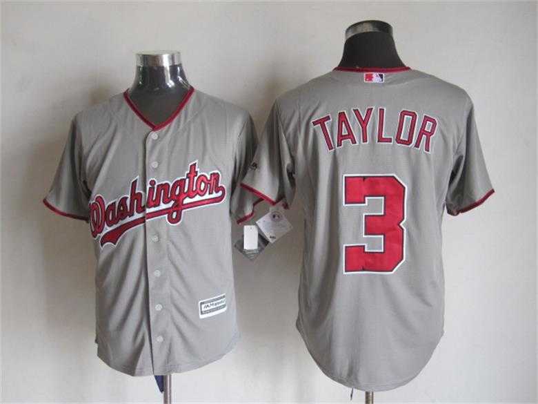 Majestic Washington Nationals #3 Taylor Gray MLB Stitched Jerseys,We sell and wholesale Majestic Washington Nationals #3 Taylor Gray MLB Stitched Jerseys on line form chian!