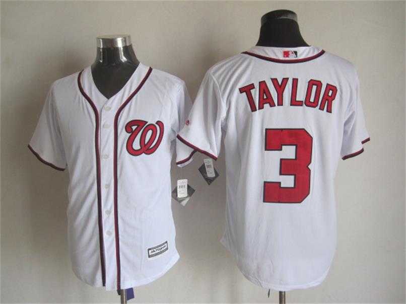 Majestic Washington Nationals #3 Taylor White MLB Stitched Jerseys,We sell and wholesale Majestic Washington Nationals #3 Taylor White MLB Stitched Jerseys on line form chian!