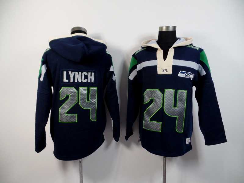 Seattle Seahawks #24 Marshawn Lynch Dark Blue 2015 New Stitched Hoodie,We sell and wholesale Seattle Seahawks #24 Marshawn Lynch Dark Blue 2015 New Stitched Hoodie on line form chian!