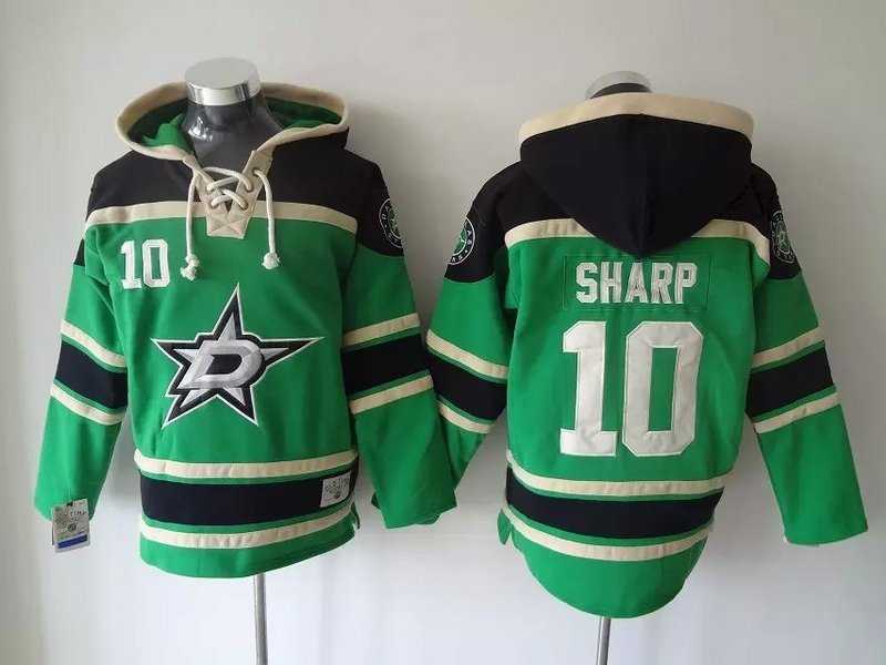 Dallas Stars #10 Sharp Green Hoodie,We sell and wholesale Dallas Stars #10 Sharp Green Hoodie on line form chian!