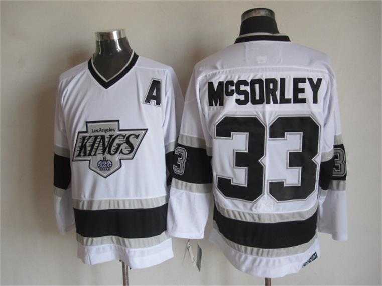 Los Angeles Kings #33 Marty McSorley CCM Throwback White Jerseys,We sell and wholesale Los Angeles Kings #33 Marty McSorley CCM Throwback White Jerseys on line form chian!