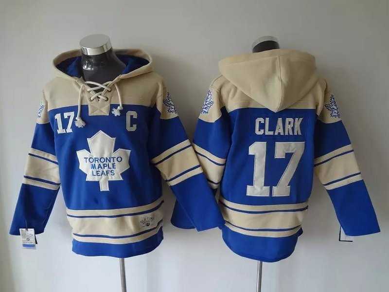 Toronto Maple Leafs #17 Wendel Clark Light Blue Hoodie,We sell and wholesale Toronto Maple Leafs #17 Wendel Clark Light Blue Hoodie on line form chian!