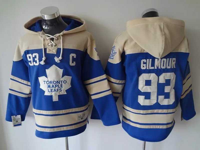 Toronto Maple Leafs #93 Doug Gilmour Light Blue Hoodie,We sell and wholesale Toronto Maple Leafs #93 Doug Gilmour Light Blue Hoodie on line form chian!