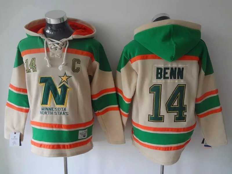 Dallas Stars #14 Jamie Benn Cream Stitched Hoodie,We sell and wholesale Dallas Stars #14 Jamie Benn Cream Stitched Hoodie on line form chian!