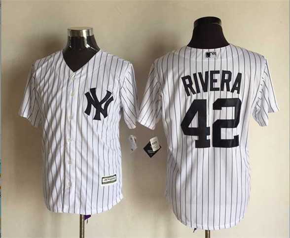 Majestic New York Yankees #42 Mariano Rivera White Pinstripe 2015 MLB Stitched Jerseys,We sell and wholesale Majestic New York Yankees #42 Mariano Rivera White Pinstripe 2015 MLB Stitched Jerseys on line form chian!