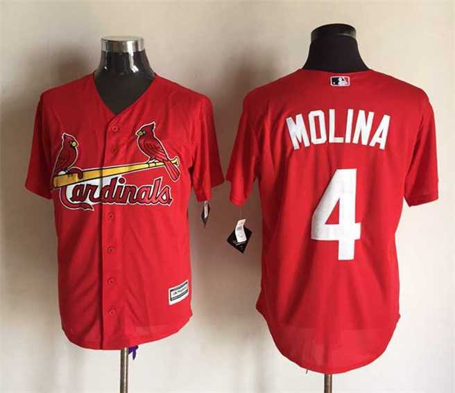 Majestic St. Louis Cardinals #4 Yadier Molina Red 2015 MLB Stitched Jerseys,We sell and wholesale Majestic St. Louis Cardinals #4 Yadier Molina Red 2015 MLB Stitched Jerseys on line form chian!